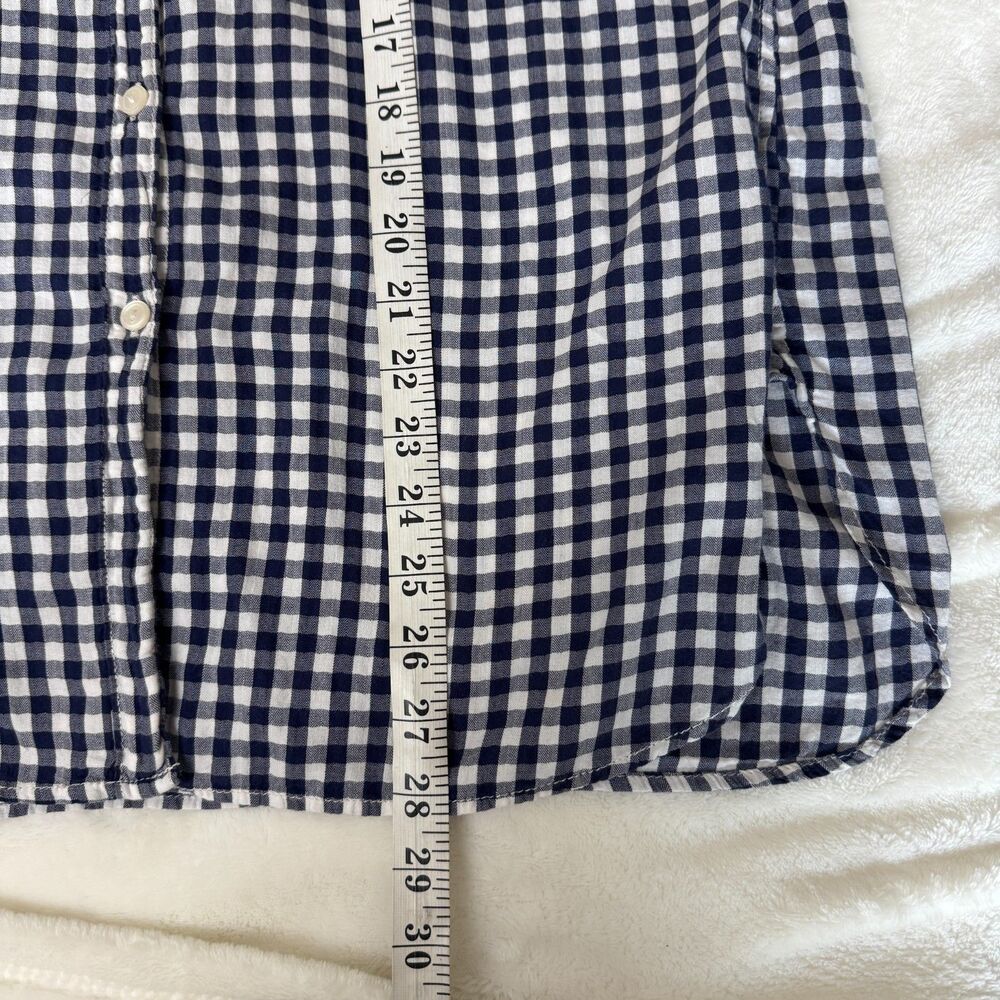 Ralph Lauren Denim & Supply Gingham Check Shirt Sz L Coastal Grandma - Picture 6 of 7